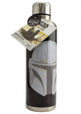 The Mandalorian Metal Water Bottle