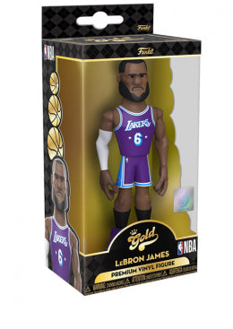 NBA Lakers Gold 5" Lebron James (City)