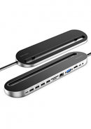 12 u 1 Docking station Type-C - Crna