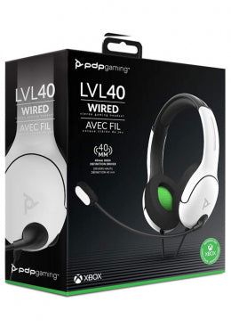 XBOXONE Wired Headset LVL40 White