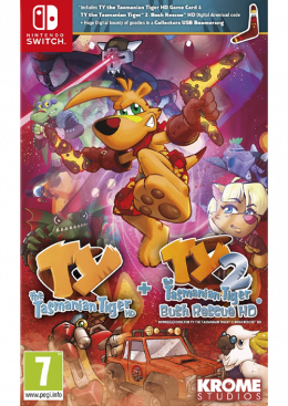 Switch TY The Tasmanian Tiger HD + TY The Tasmanian Tiger 2: Bush Rescue HD
