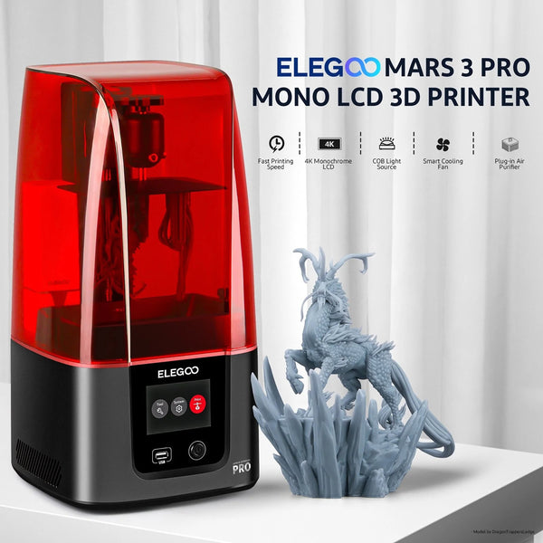 Elegoo Mars 3 Pro 3D Printer 4K