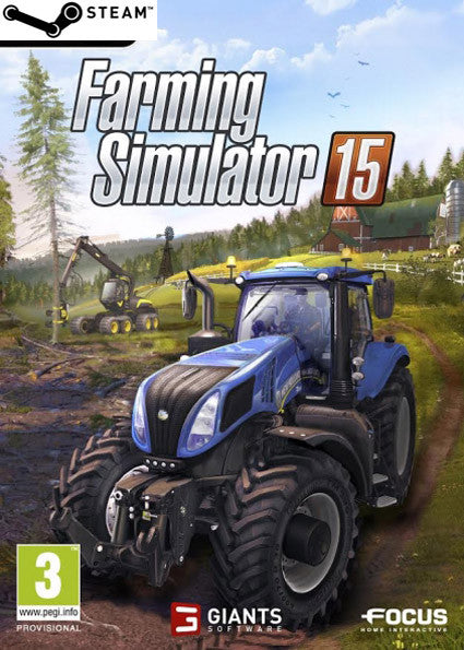 PC Farming Simulator 15 STEAM CD-KEY