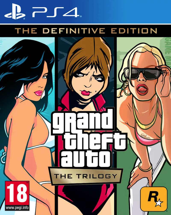 PS4 Grand Theft Auto Trilogy (GTA) - The Definitive Edition