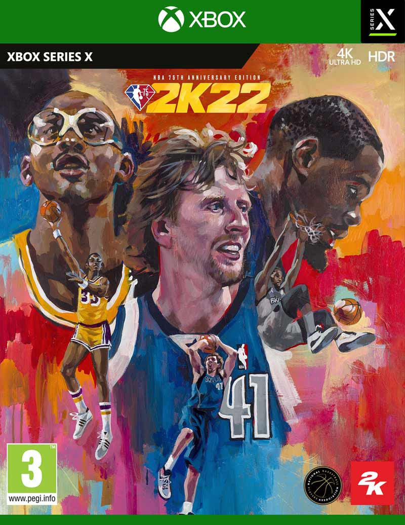 XSX NBA 2K22 75th Anniversary Edition