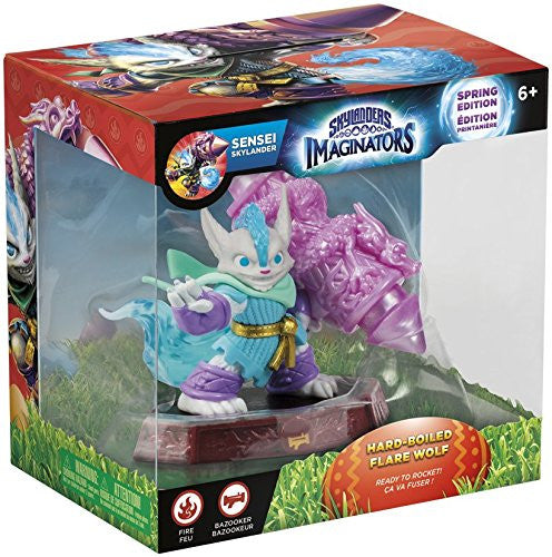 Skylanders Imaginators Sensei Flare Wolf Hard Boiled Easter Excl.
