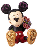 Mickey Mouse with Flowers Mini Figure