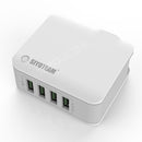 LDNIO USB Charger 4 Ports 5V/4.4A 22W White