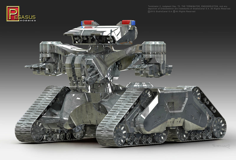 Terminator 2 Hunter Killer Tank 1/32 Scale Model Kit