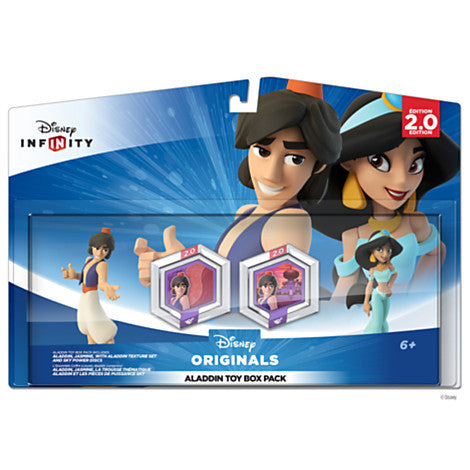 Infinity 2.0 ToyBox Set Aladdin (Aladdin + Jasmine + 2 Power Discs)