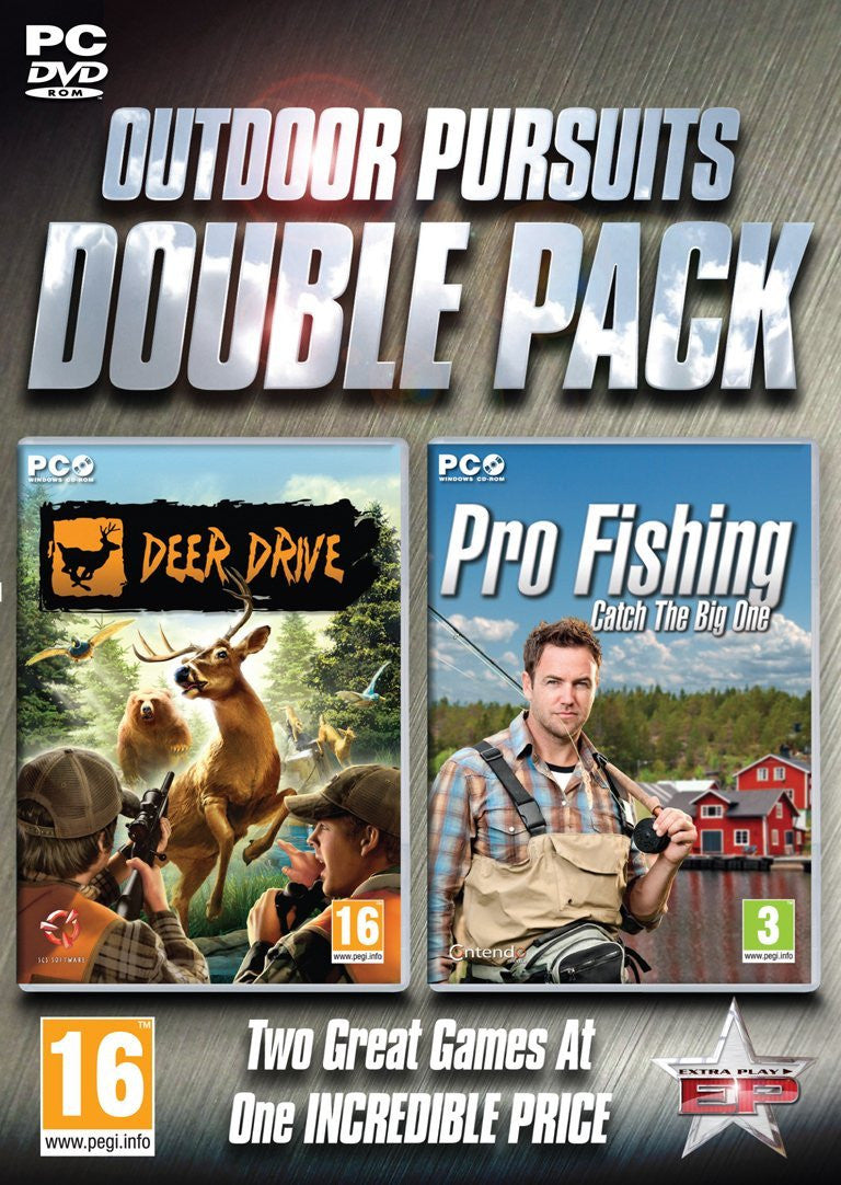 PC Outdoor Pursuit Double Pack - Deer Drive & Pro Fishing