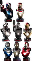 Iron Man 3:  Deluxe 1:6 scale Collectible Bust Set