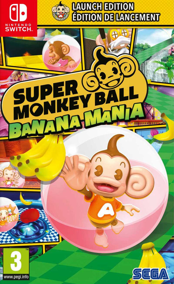 SWITCH Super Monkey Ball - Banana Mania - Launch Edition