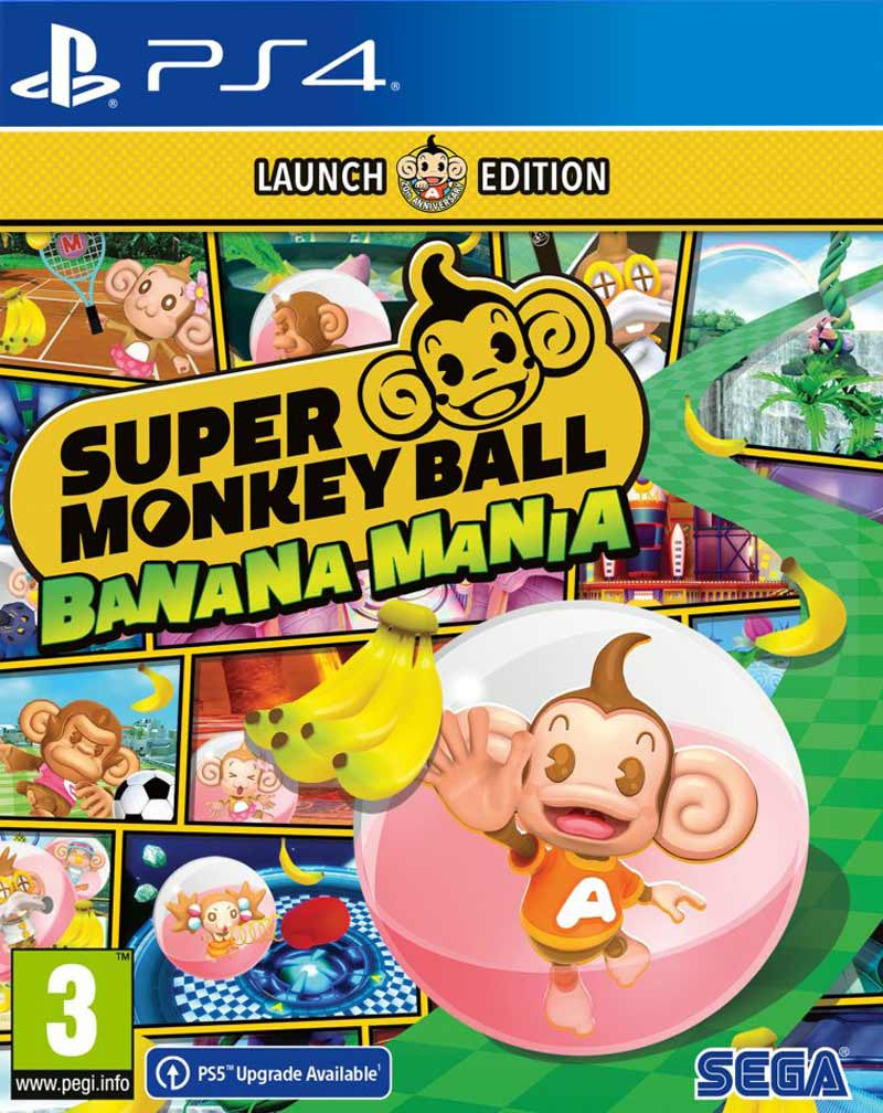 PS4 Super Monkey Ball - Banana Mania - Launch Edition