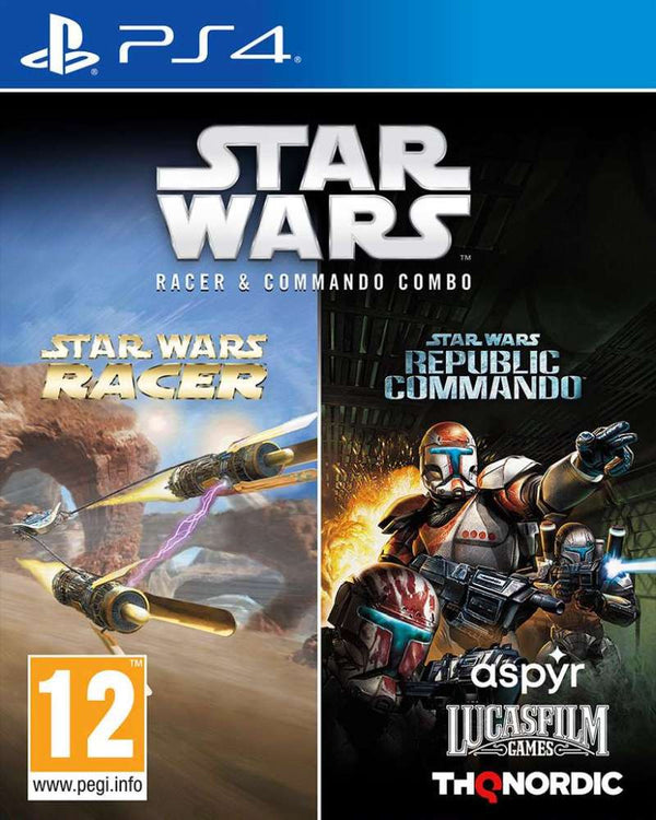 PS4 Star Wars Racer and Commando Combo