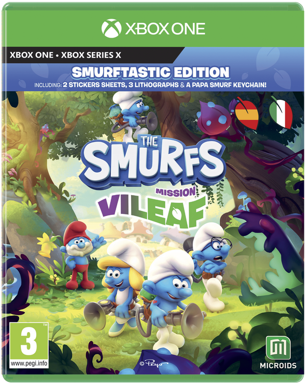 XBOX ONE The Smurfs - Mission Vileaf Smurftastic Edition